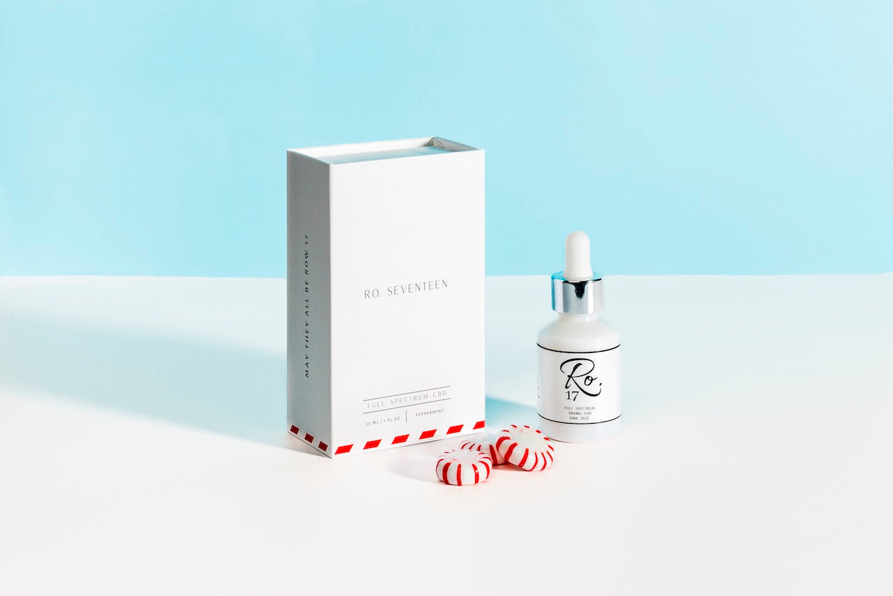 natural peppermint hemp extract tincture