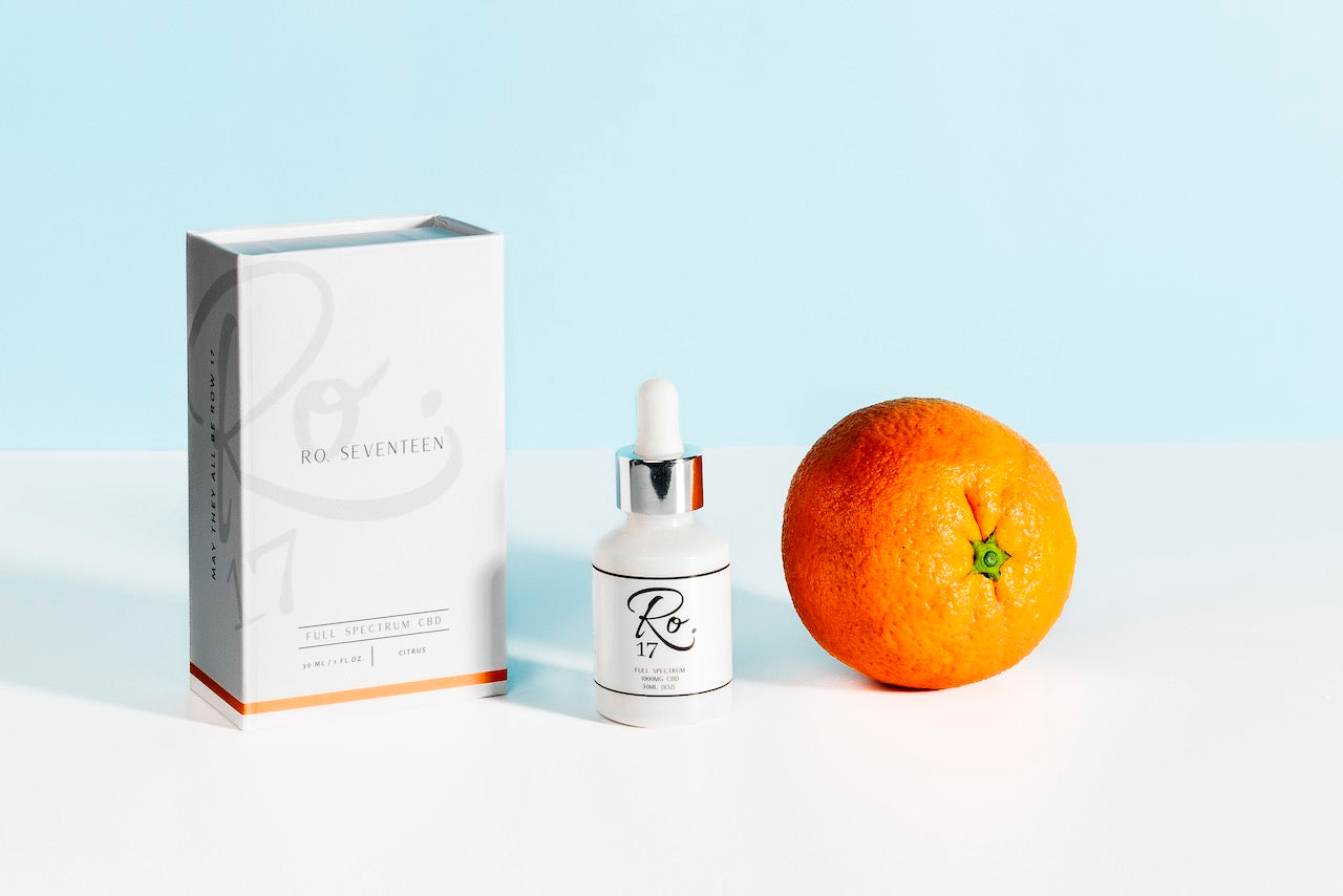 natural citrus hemp extract tincture