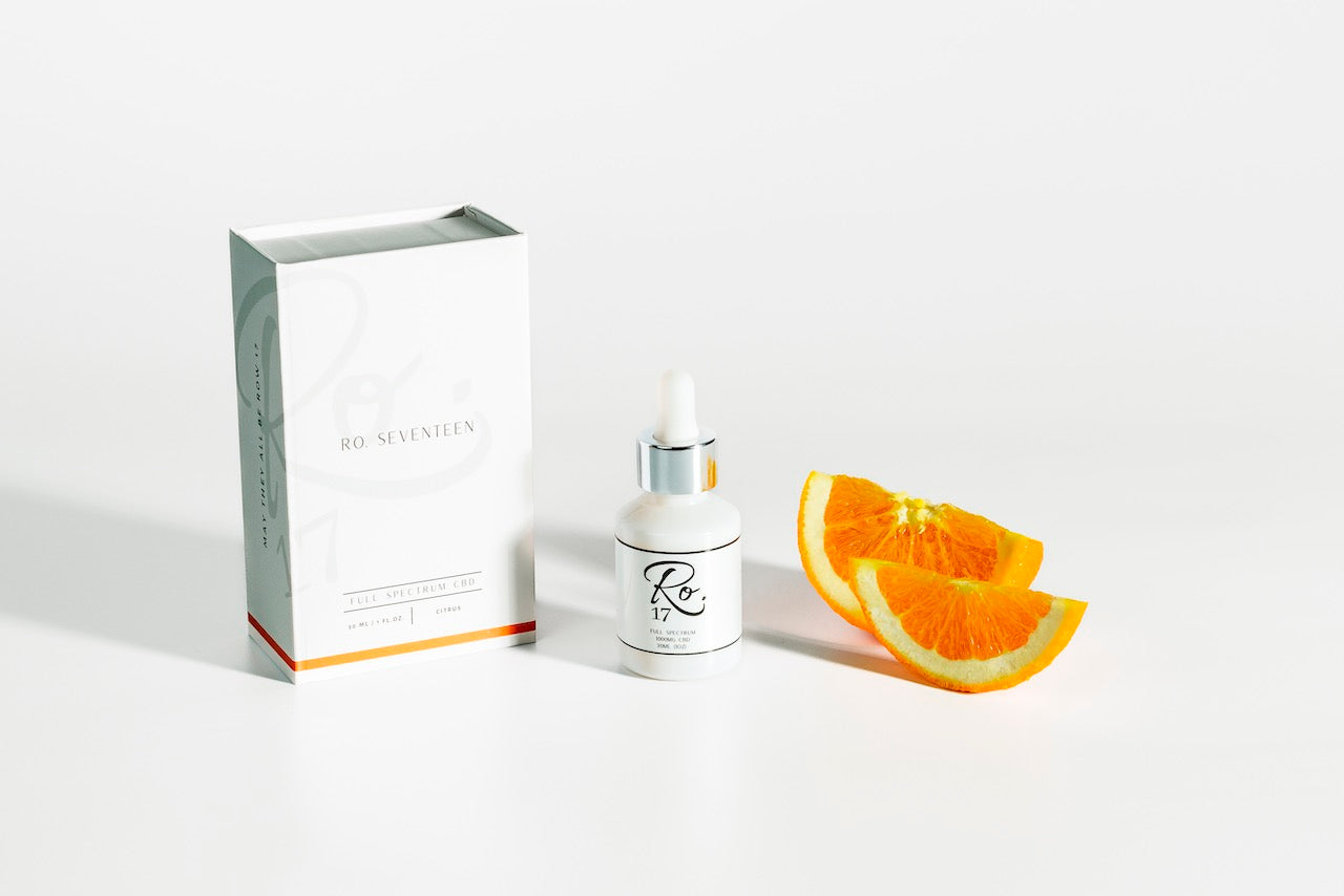 Ro. Seventeen Citrus Tincture bottle