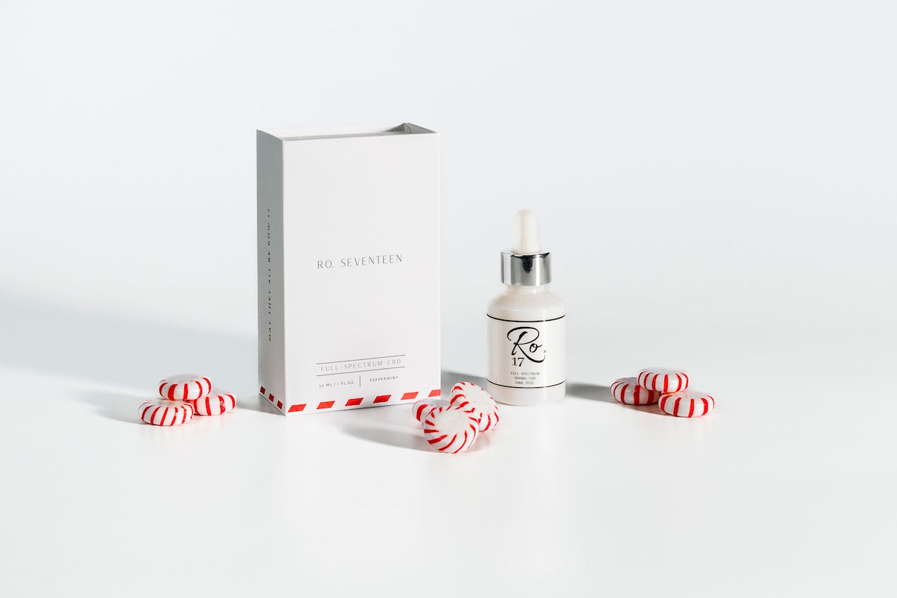 Ro. Seventeen Peppermint Tincture bottle