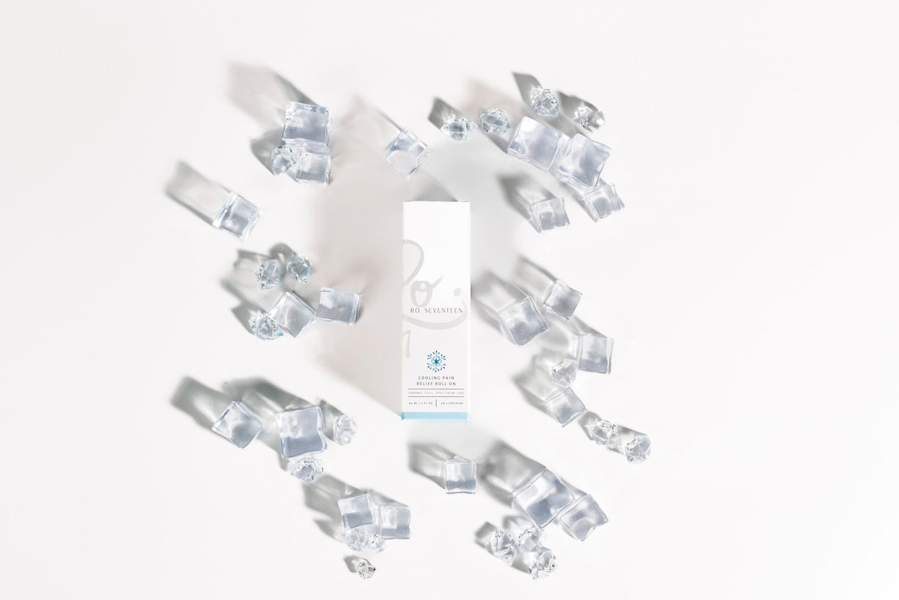 natural hemp cooling roll-on applicator