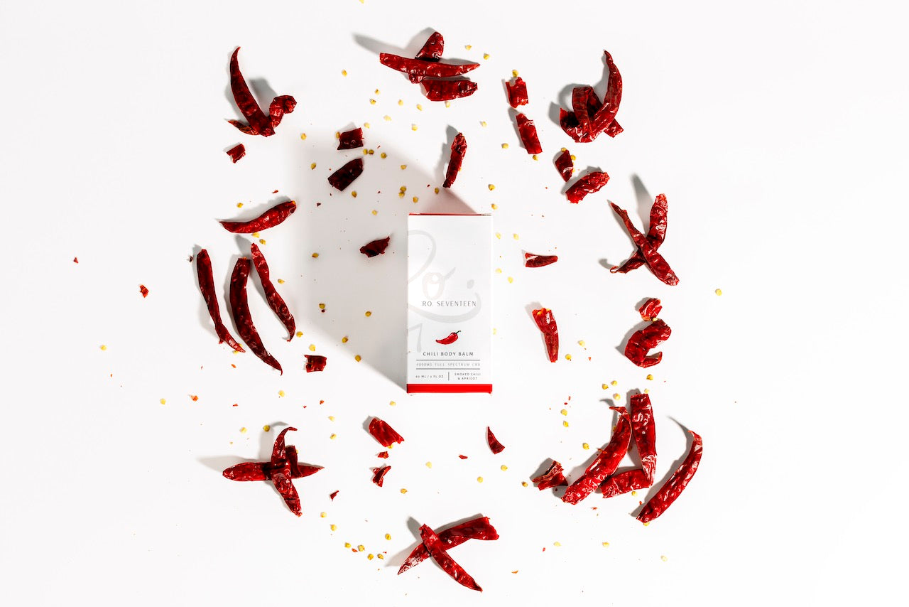 small batch chili hemp balm